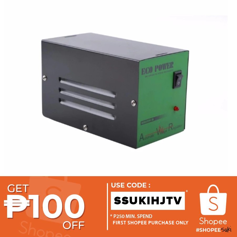 Eco Power 220v/500watts 110v/50watts AVR Power Supply Shopee