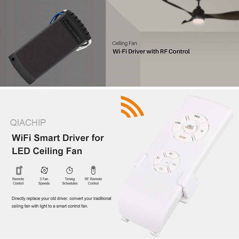 Fan Remote Control Kit Wireless, Wireless Ceiling Fan Remote