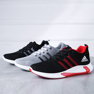 Adidas Sports shoes men's running shoes 2021 new leisure travel breathable sneakers