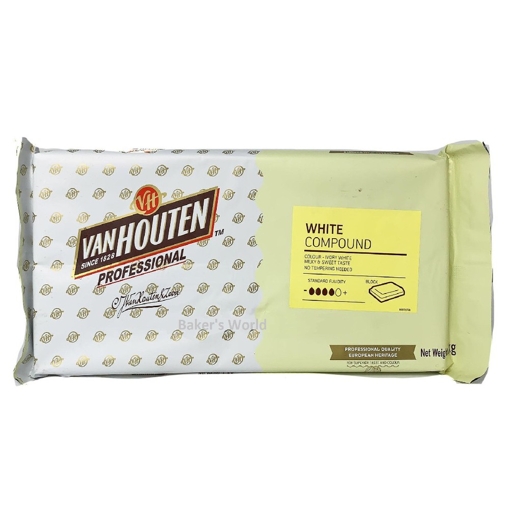 Van Houten White Compound Chocolate 1kg Shopee Philippines