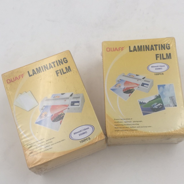 QUAFF LAMINATING FILM 80mm*110mm Shopee Philippines