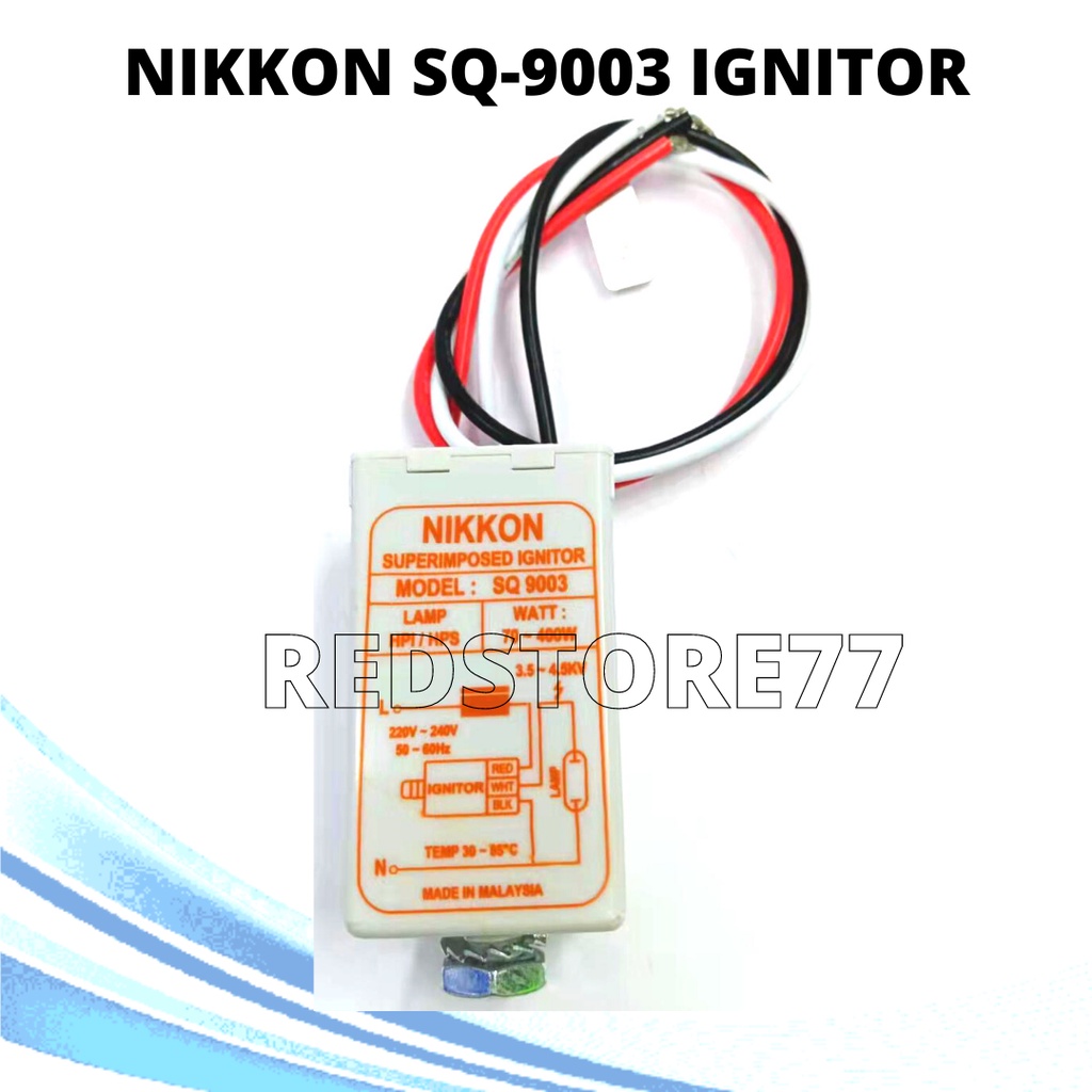 NIKKON SQ9003 SUPERIMPOSED IGNITOR (70400W) / USE FOR METAL HALIDE
