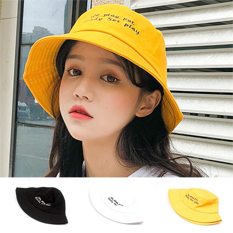 yellow visor hat