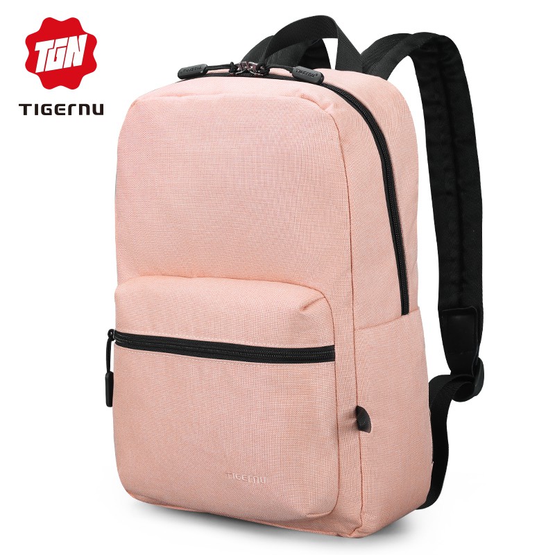 pink knapsack