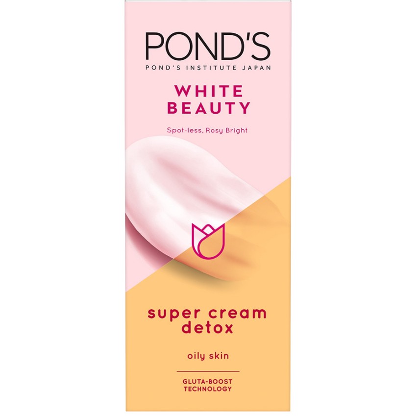 Pond S White Beauty Super Cream Detox For Oily Skin 7g 0 2 Oz Shopee Philippines