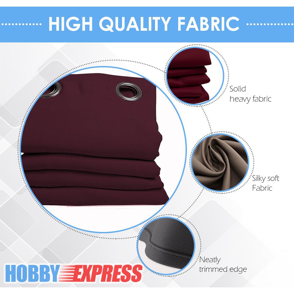 Hobby Express Gray Soundproof Curtain Darkening Absorption