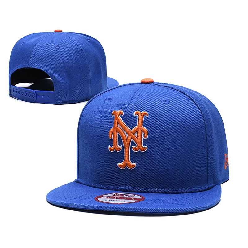 mlb blue hats