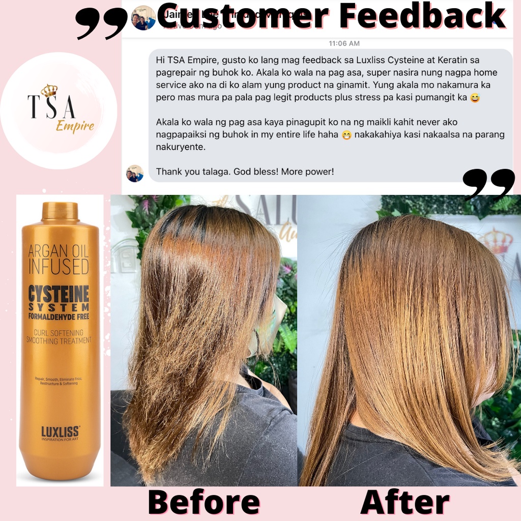 Luxliss Cysteine Duo Treatment Home KIt | Shopee Philippines