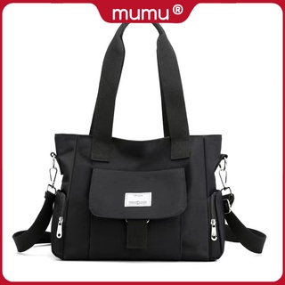 Mumu 2020 Japanese Ladies Nylon New Tote Bag Shoulder Sling Bags With Handle Zipper For Women