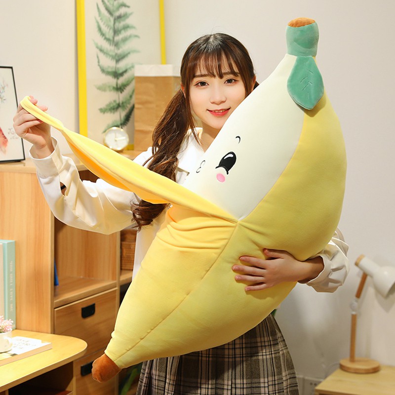 big banana stuffed toy