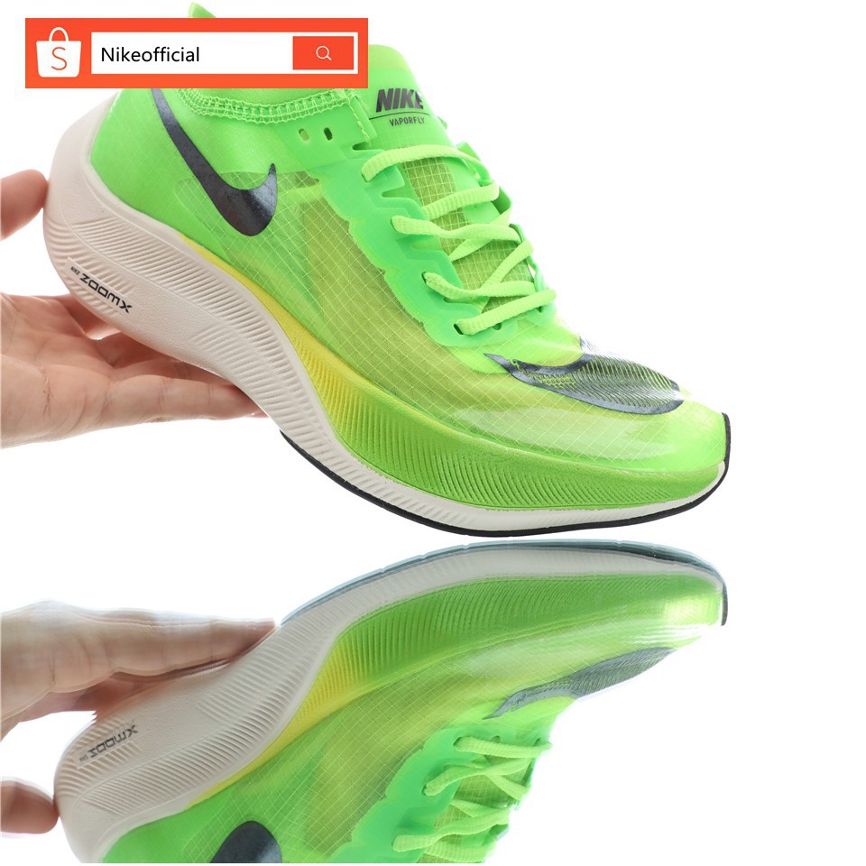 nike green sports shoes