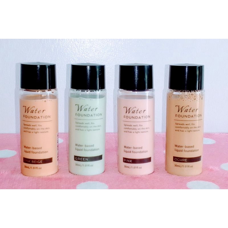 Daiso Water Foundation (WaterBased Liquid Foundation) Shopee Philippines