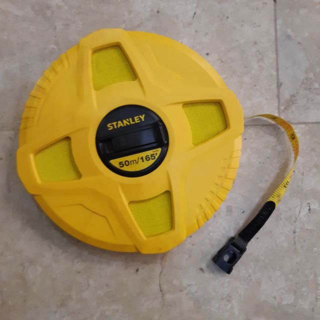 Stanley Open Type Reel Tape Measure 50 meters / 165 feets Original Long