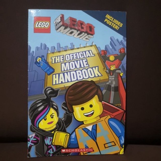 (PRE LOVED BOOK) The LEGO Movie: The Official Movie Handbook with poster