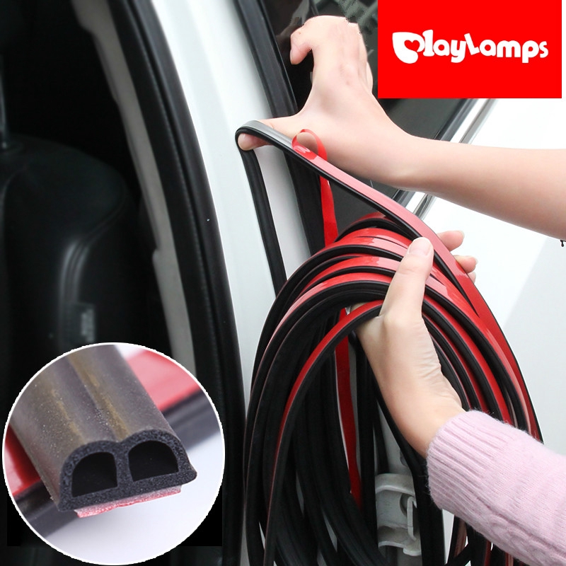 Car Door Seal Strips Sticker Weatherstrip Sound Insulation
