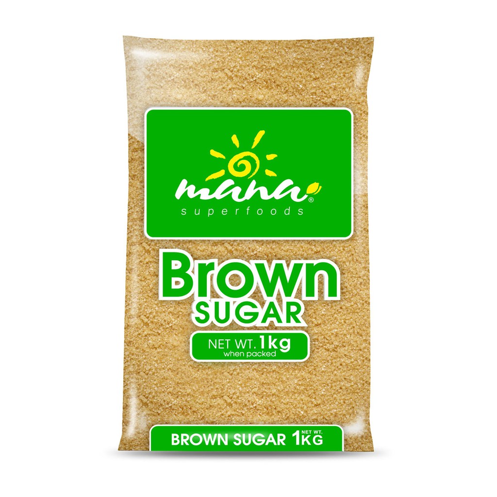 Mana Refined Brown Sugar 1kg Shopee Philippines