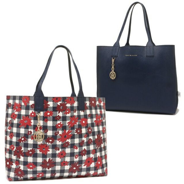tommy hilfiger reversible tote bag