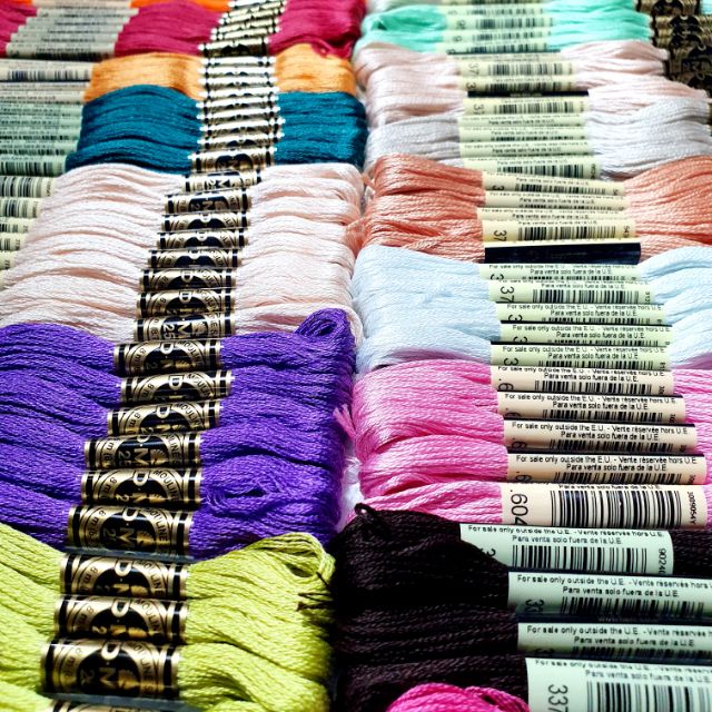 SIXSTRAND DMC EMBROIDERY FLOSS Art 117 4 meters and 2 meters (send your list) Shopee Philippines