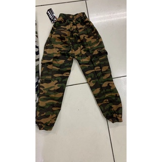 Unisex camouflage /plain jagger pants for 3-9year old #2