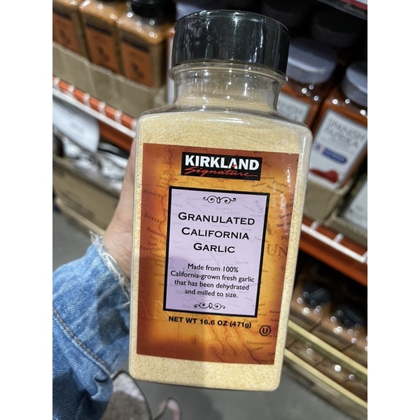 Kirkland Signature Granulated California Garlic Powder 471g Shopee