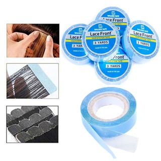 3 Yards Double Sided Adhesive Tape for Hair Extensions Wigs Toupee Weaving