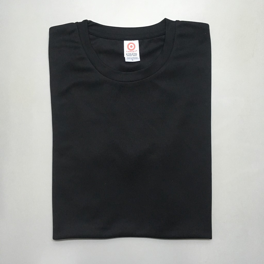 Target Drifit Round Neck T-shirt (Black) | Shopee Philippines