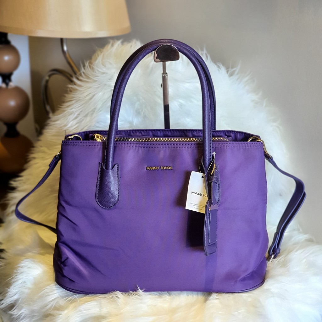 mango maroon solid sling bag