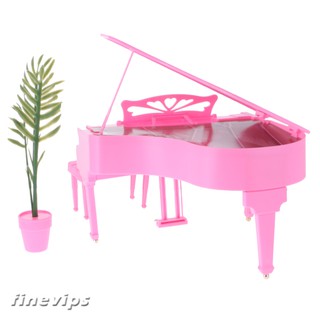 barbie piano set