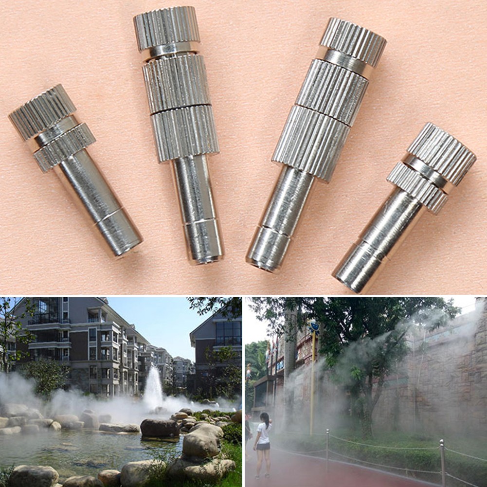 Details about   Metal Low-pressure Atomizing Misting Nozzle Spray Injector Atomization Head HGCI 