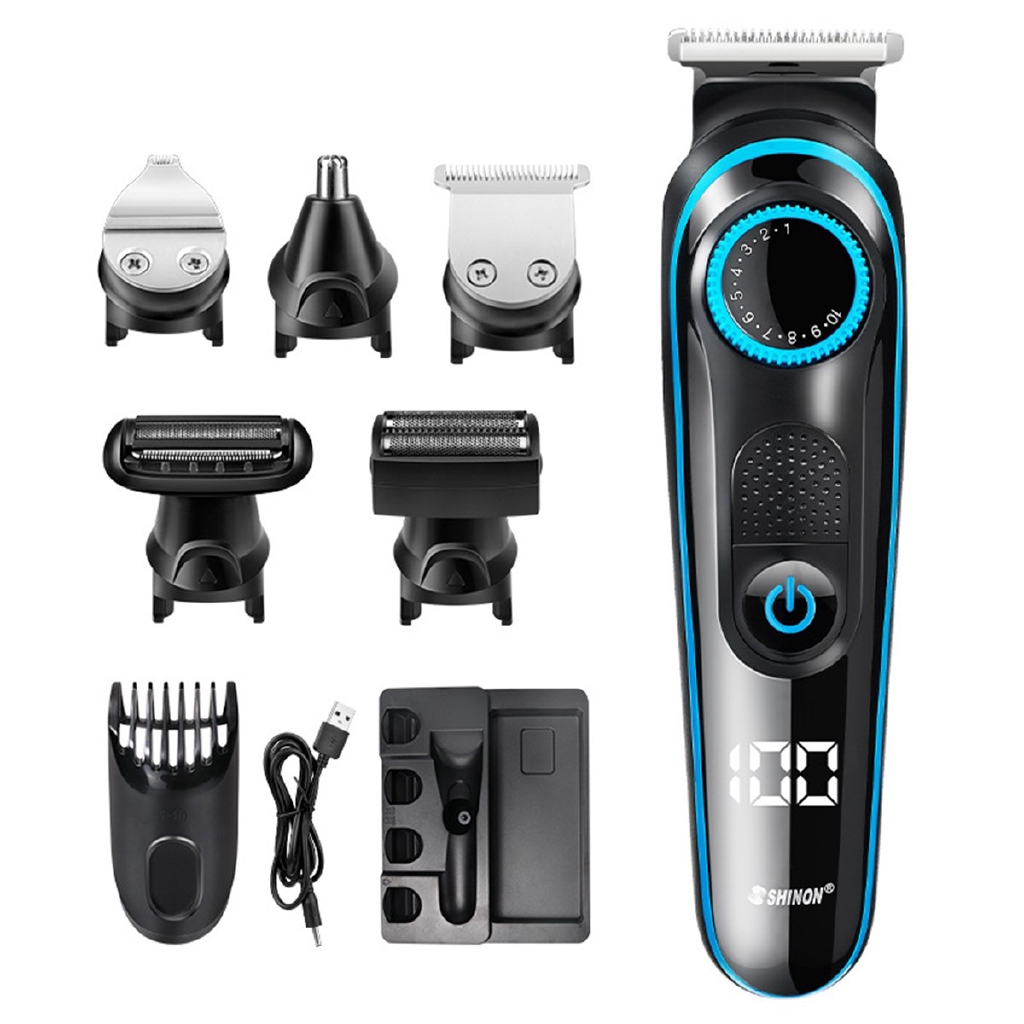 men's grooming kit with nose hair trimmer