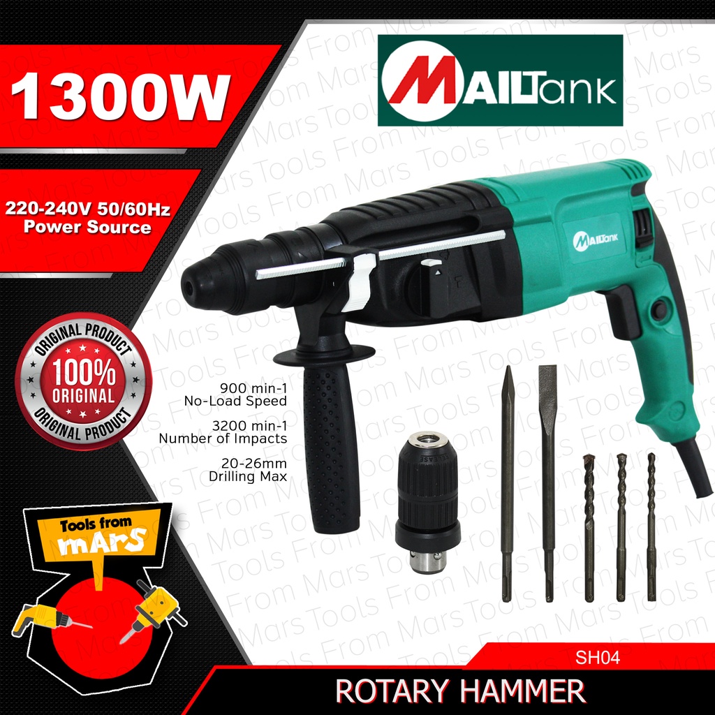 Mailtank Rotary Hammer Drill Engraver W Sh Shopee Philippines