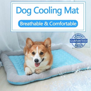 [Shipping in 1-2 days] Pet dog bed thicker pet cooling pad Puppy Dog Bed Soft Kennel Silk Dog Sleepi