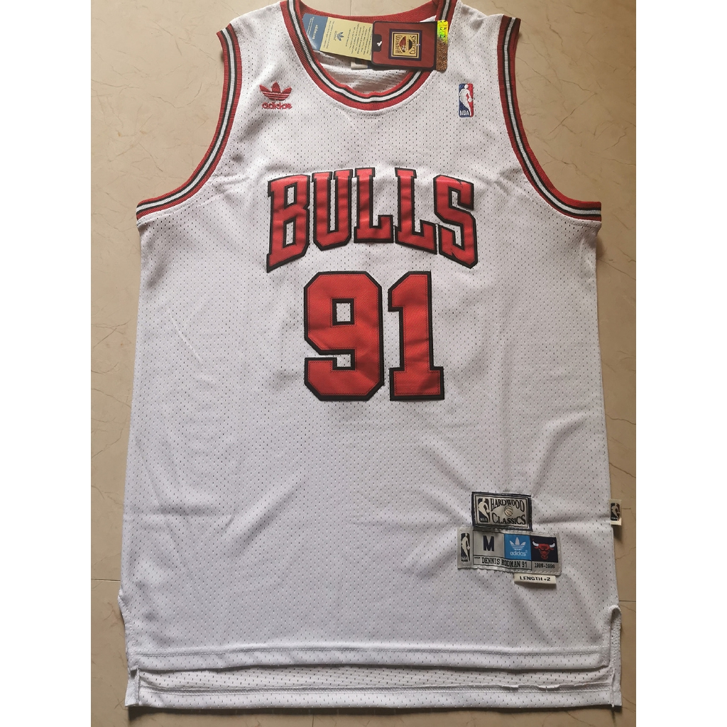 dennis rodman jersey white