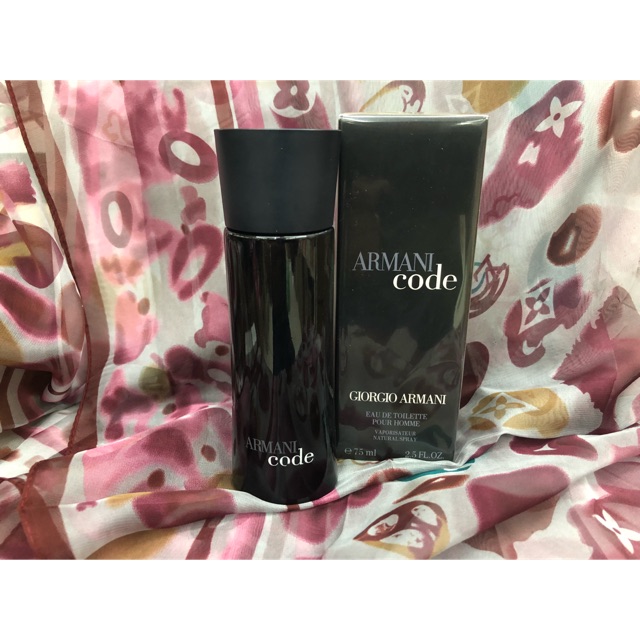 armani code for men 75ml