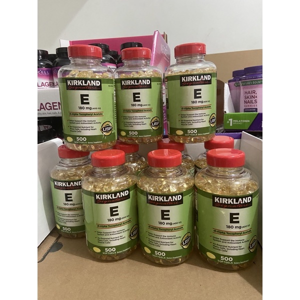 Costco Kirkland Vitamin E 500pcs softgels Shopee Philippines