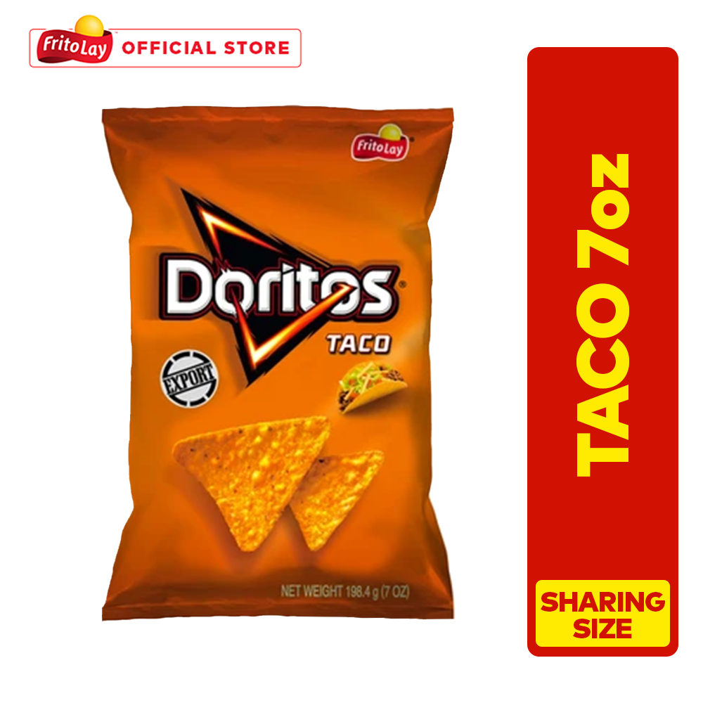 Doritos Taco Tortilla Chips 7oz Shopee Philippines