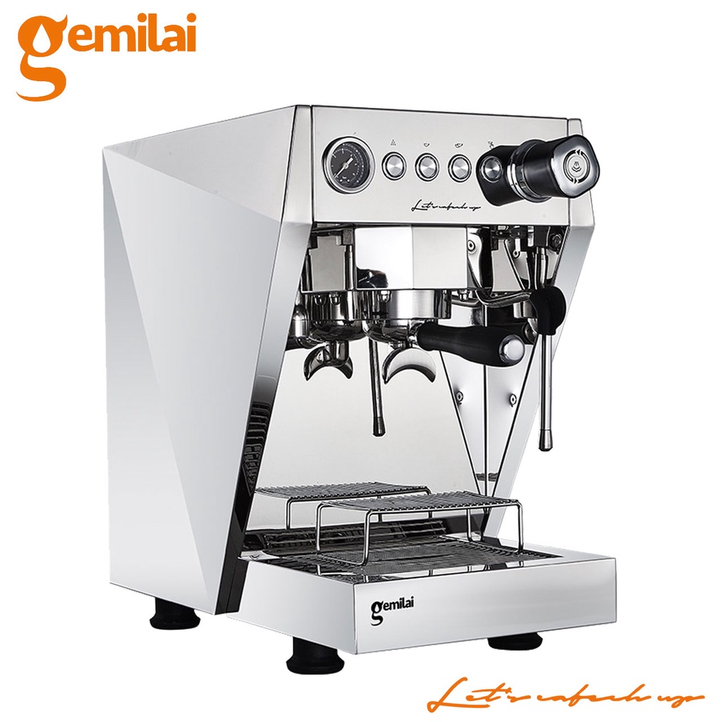Gemilai CRM3128 Dual Boiler Professional SemiAutomatic Commercial