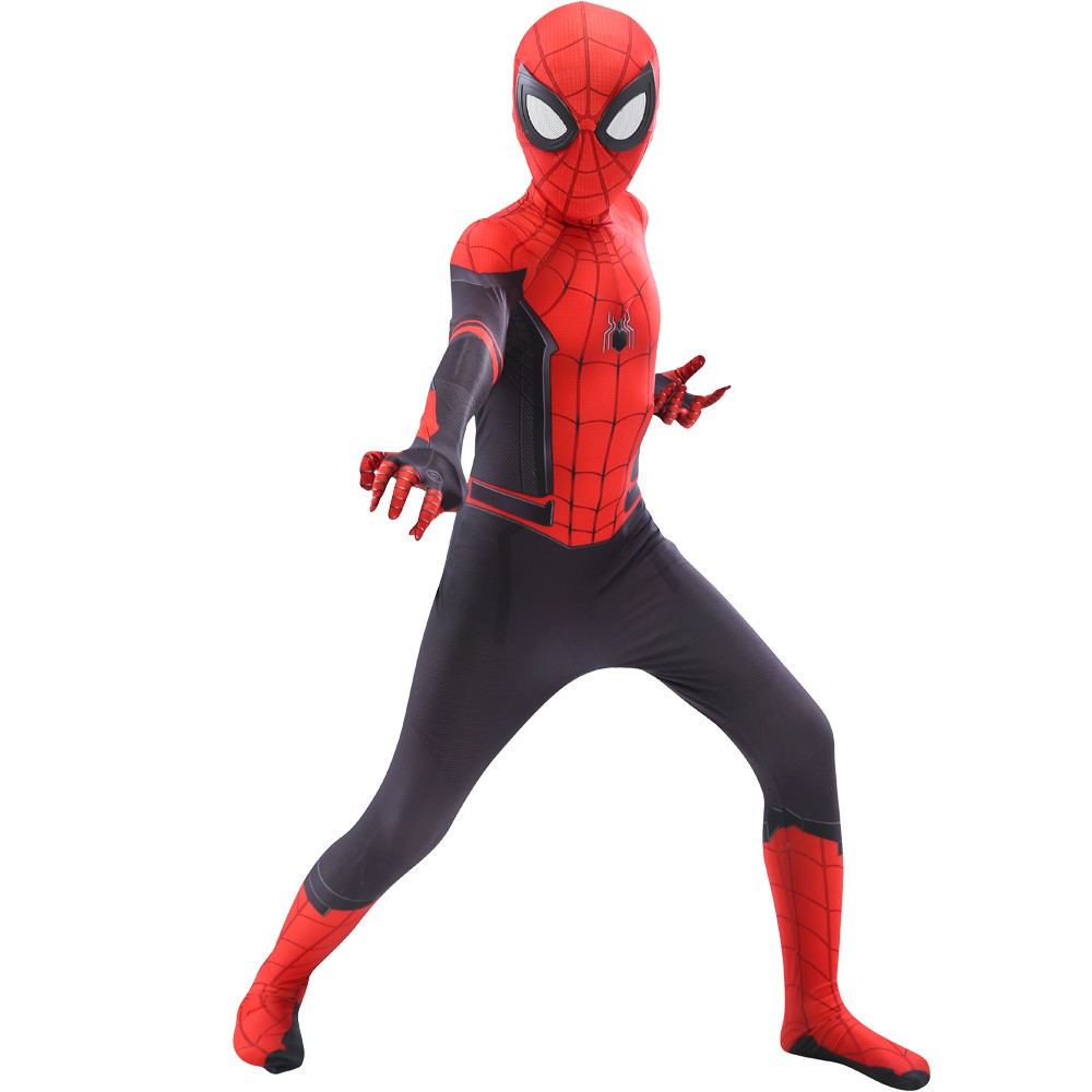 ❖❈Anime Cosplay Spider Costume Man Kids Adult Zentai Suit Miles  Morales Fantasia Mask Blue | Shopee Philippines