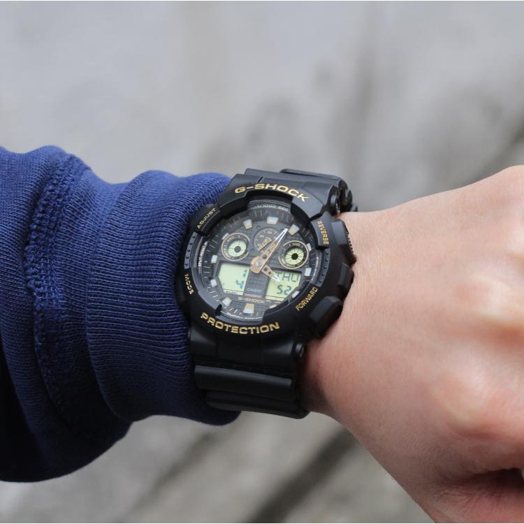 g shock ga 100 waterproof