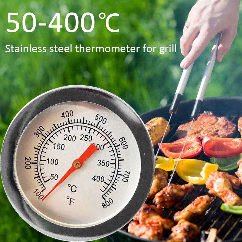 50 400Degree Stainless Steel Oven Thermometer Special Food BBQ