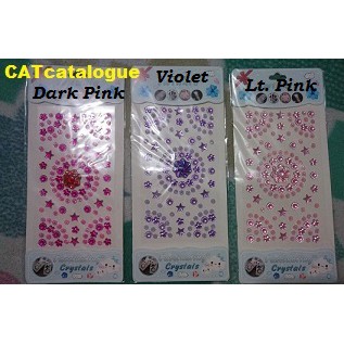 Cute Gem Crystal Stickers Cellphone Stickers Shopee Philippines