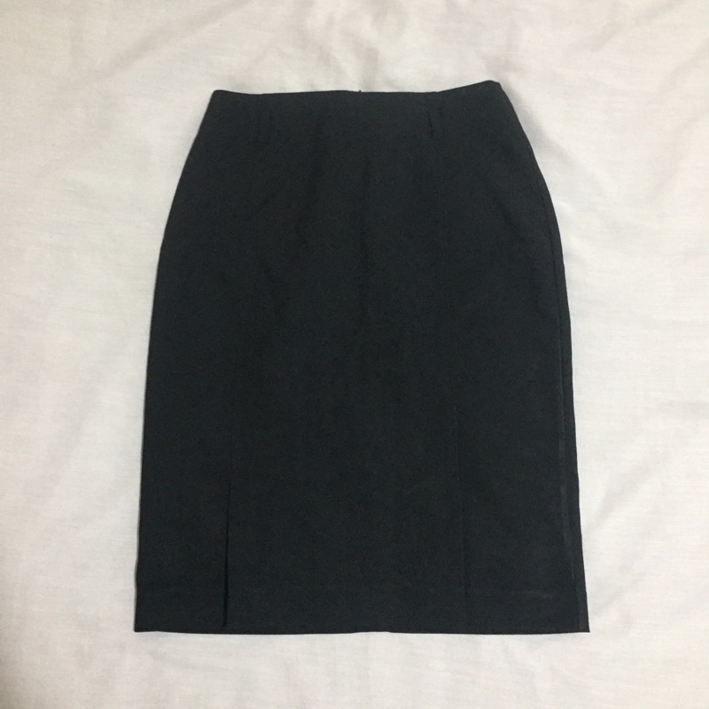 Pencil Skirt (Black) | Shopee Philippines