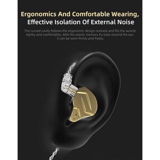 Earphones﹊ KZ ZSN PRO-X Earphone 1BA+1DD Hybrid Double Magnetic Dynamic