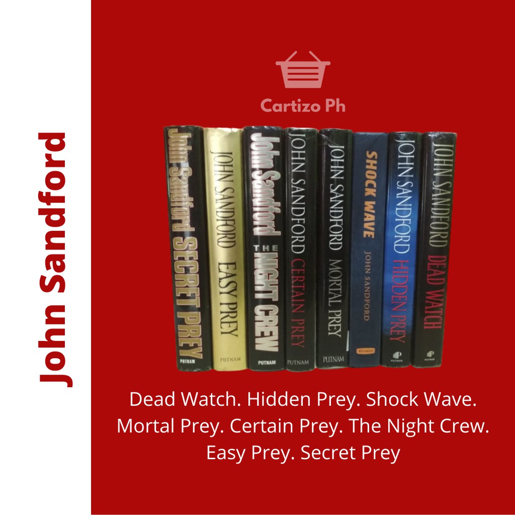 John Sandford (Book Collection) Shopee Philippines