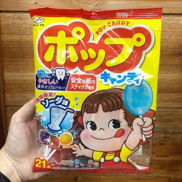FUJIYA PEKO POP CANDY FRUIT LOLLIPOPS Shopee Philippines