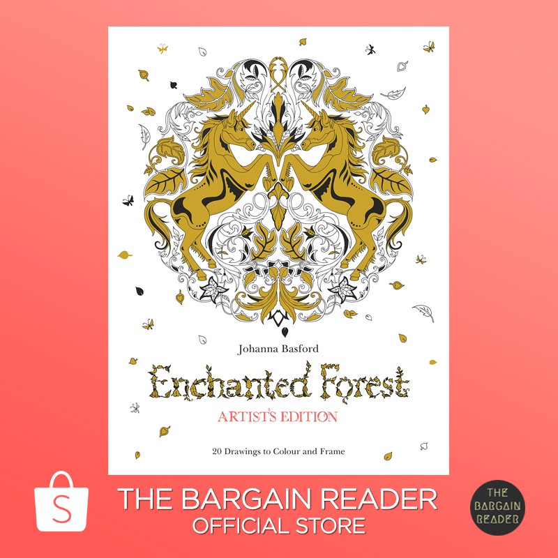 Download Enchanted Forest Artist S Edition Coloring Book By Johanna Basford Shopee Philippines