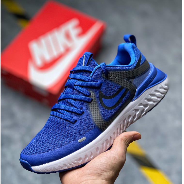 behind colony Elder 100% Original Nike Legend React 2 Casual Sports Blue Running Shoes For Men  & Women | Shopee Philippines