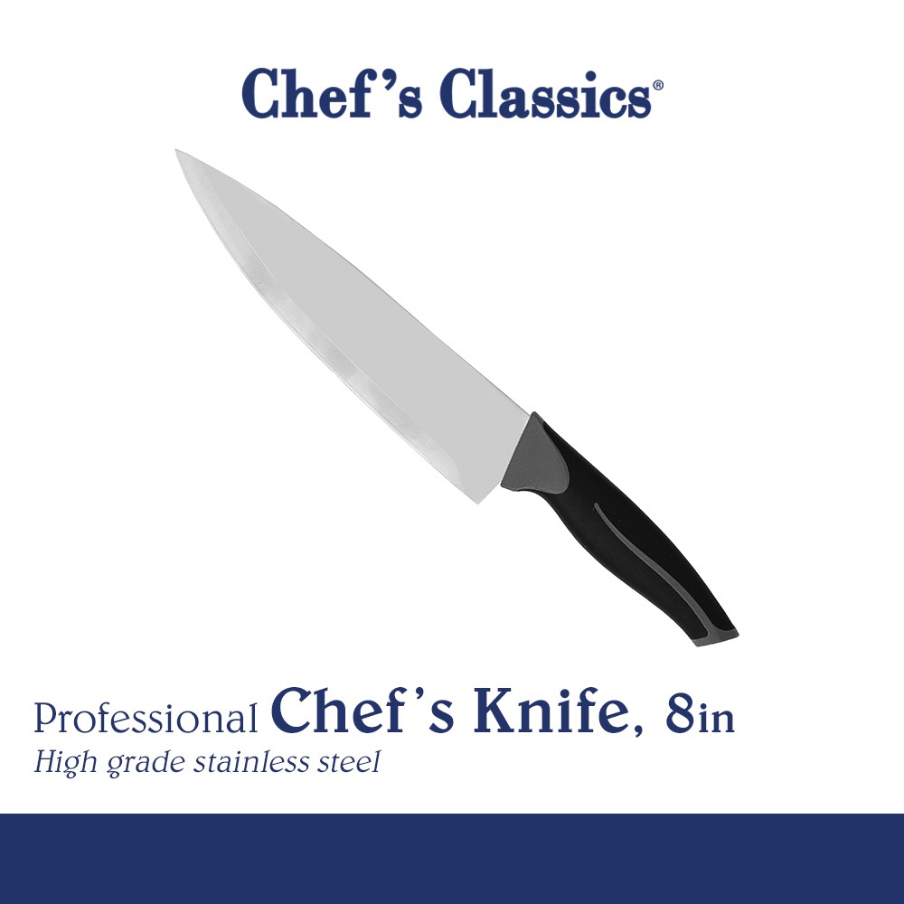 Chef's Classics Professional Stainless Steel Chef's Knife, 8in Shopee