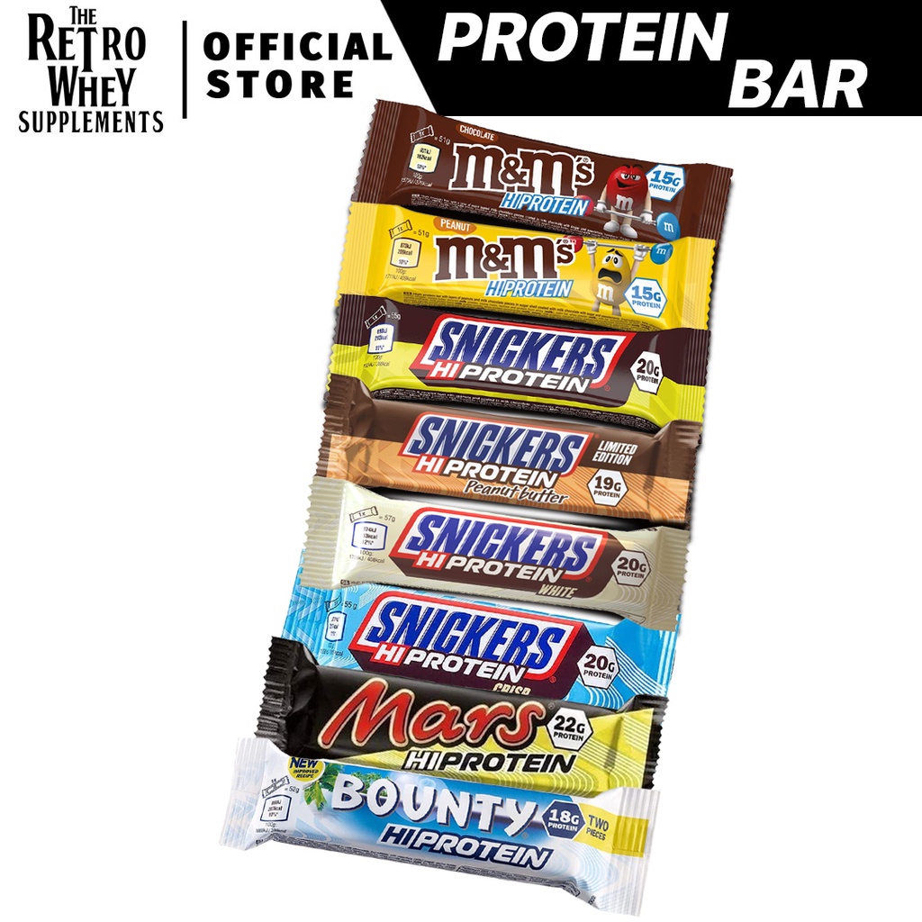 SALE Mars Brand Protein Bars The Retro Whey Supplements Shopee Philippines