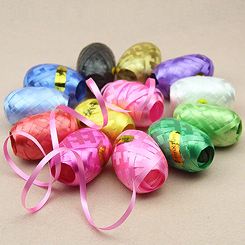 Balloon Ribbon Random Color Diameter 5mm Ribbon Long 10Meter Xy090
